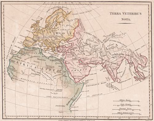 Terra Veteribus Nota 1808